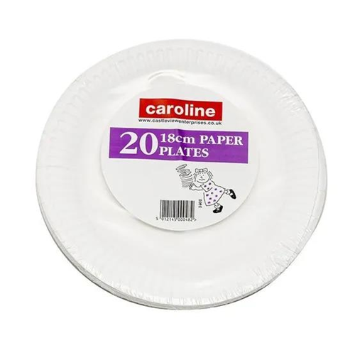 Caroline 20 x 23cm Paper Plates Caroline 20 x 23cm Paper Plates